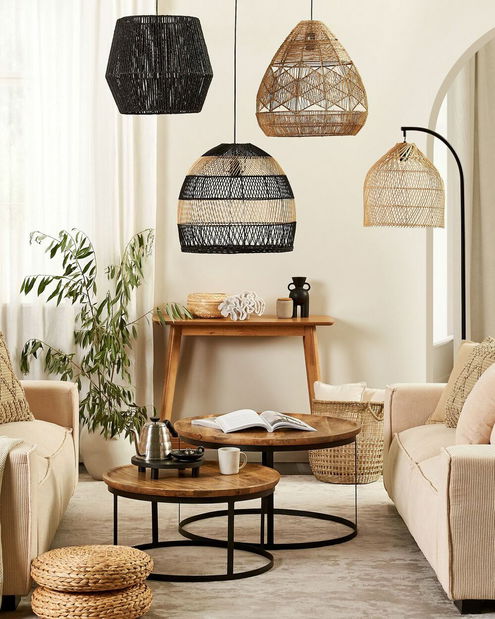 Závěsné svítidlo Blanche (přírodní)