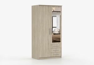 Šatní skříň Svalga 2D (dub sonoma)