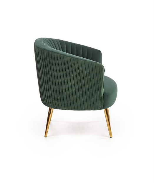 Křeslo Carmina (tmavě zelená)