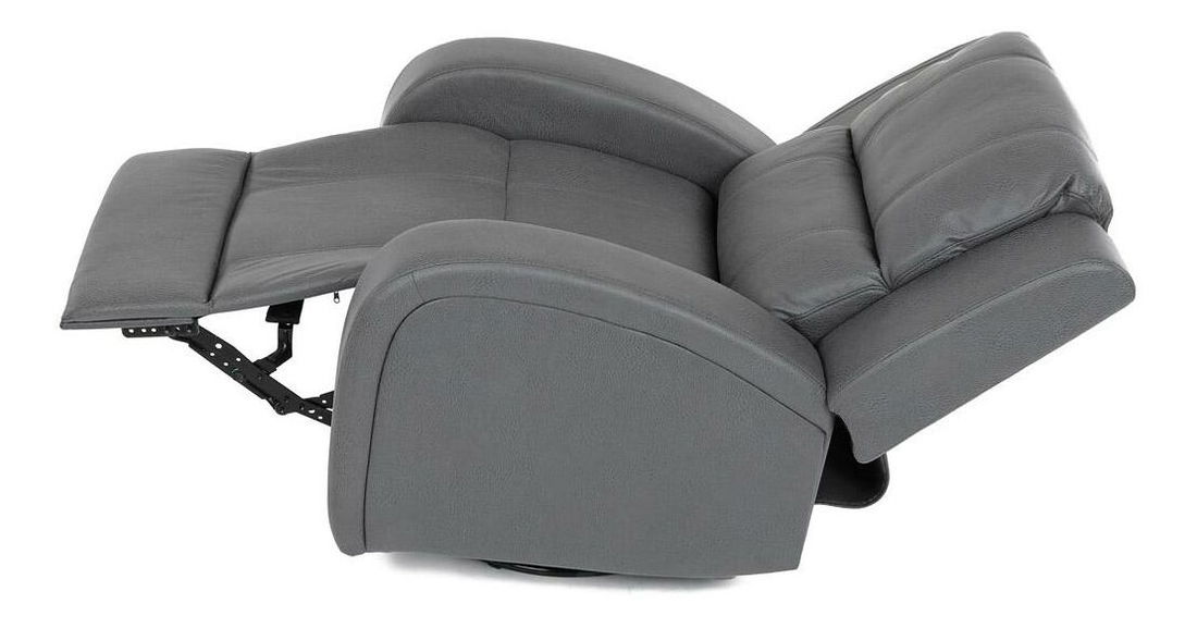 Polohovací křeslo Triple (šedá)