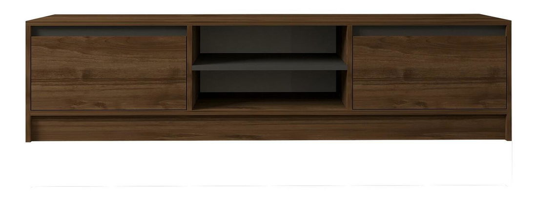 Sada nábytku do obývacího pokoje Parsenolla 1 (ořech + antracit)