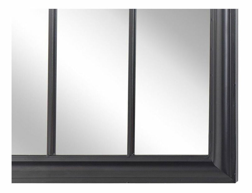 Nástěnné zrcadlo Evadne (černá)