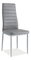 Jídelní židle Harold (šedá + hliník)