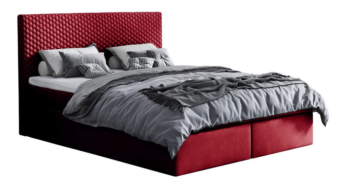 Manželská postel 180 cm Maridos (cappuccino)