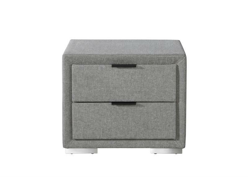 Noční stolek Lelia (světle šedý)