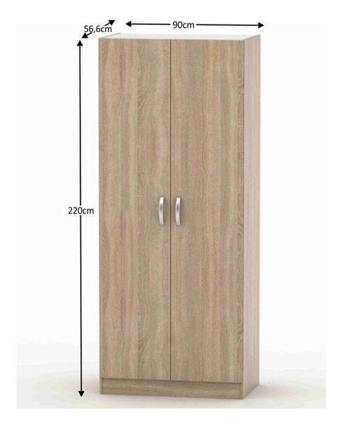 Šatní skříň Betty 2 BE02-002-00