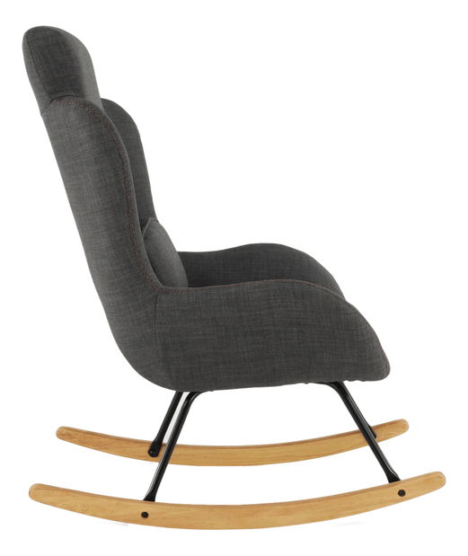 Relaxační houpací křeslo Harper (šedá)