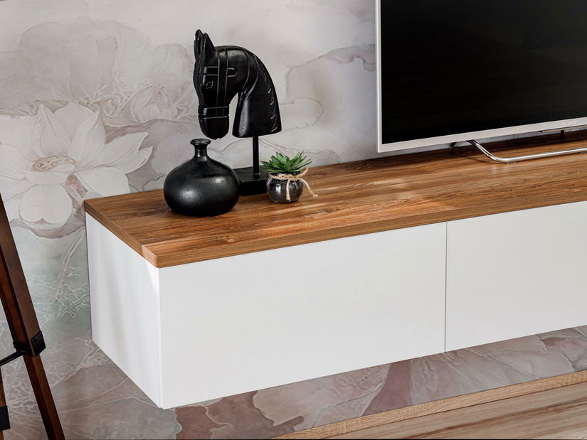 Obývací stěna Dalton RSW DL (dub sterling + bílá matná)