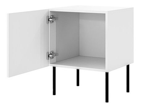 Set 2 nočních stolků Godzes Bis (černá)