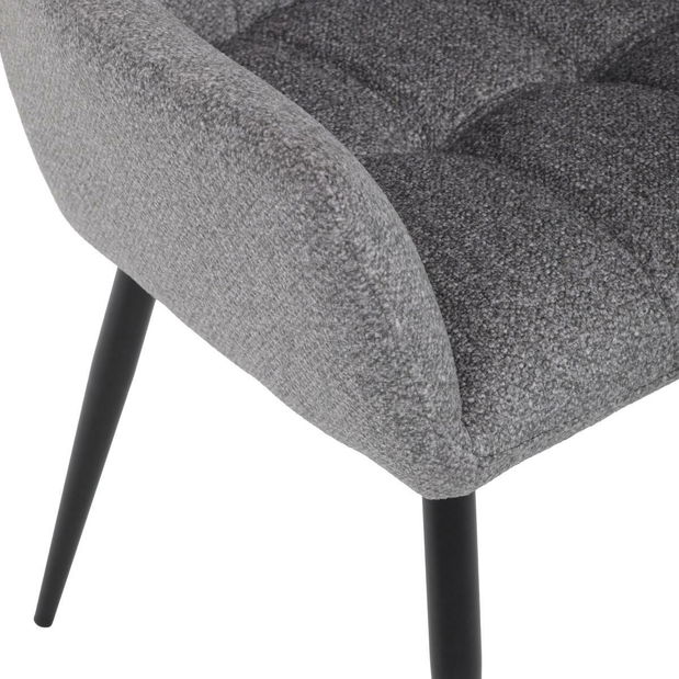 Jídelní židle Dedicada (světle šedá)