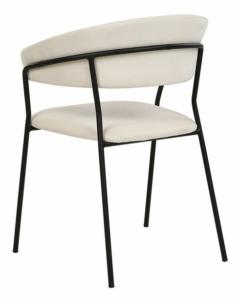 Set 2 ks jídelních židlí Maryna (krémová)