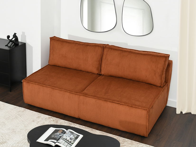 Pohovka dvousedačka Nazismo (černá)