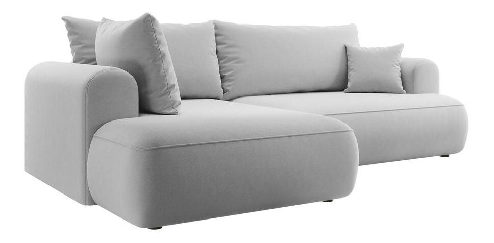 Rohová sedací souprava Olivo II (L) (šedá + černá)