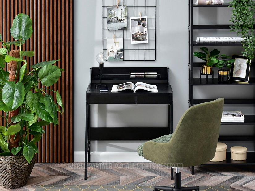 PC stolek Borge (černá)