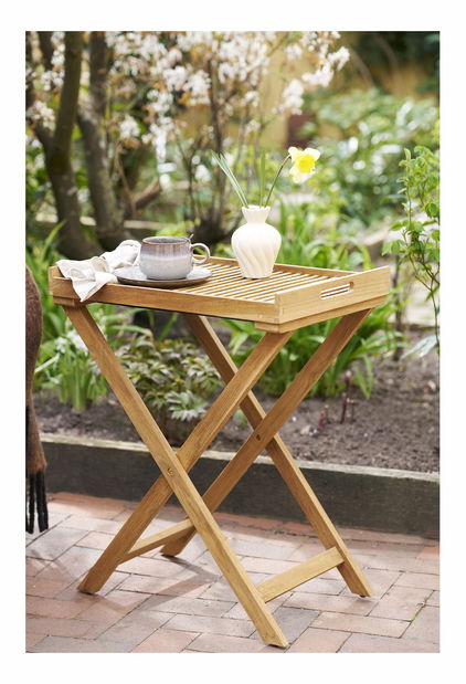 Servírovací stolek Rvanora 2 (teakové dřevo)