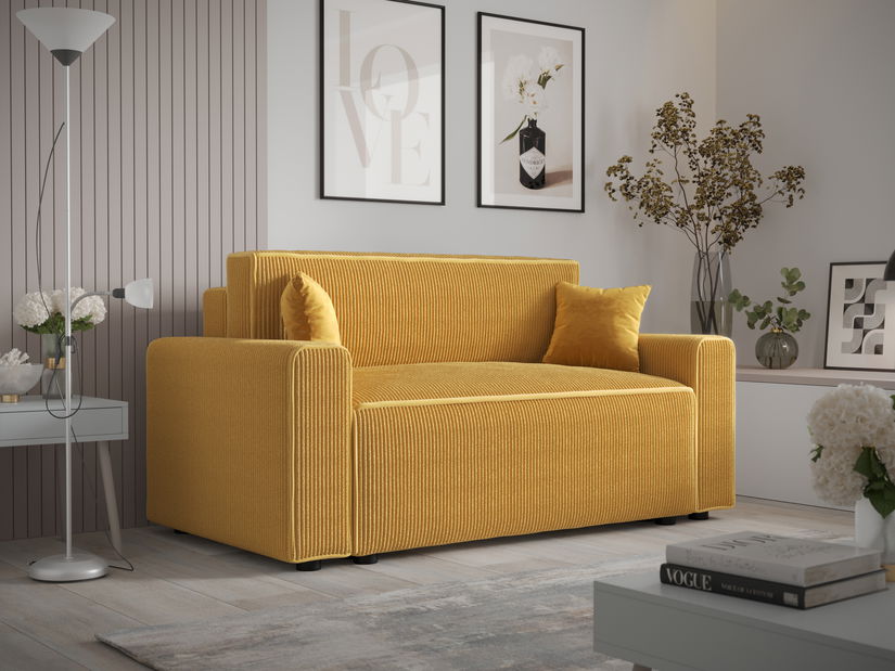 Pohovka dvousedačka Mirage Bis (černá)