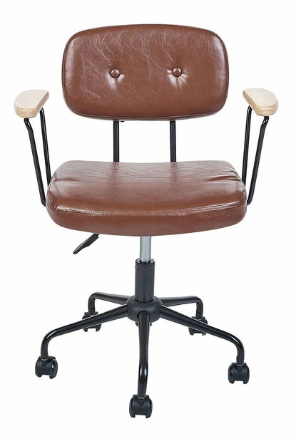 Kancelářská židle Asta (hnědá)