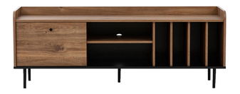 TV skříňka/stolek Percival PC8 (černá + brandy castello)