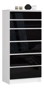 Komoda Kalista III (lesk černý)