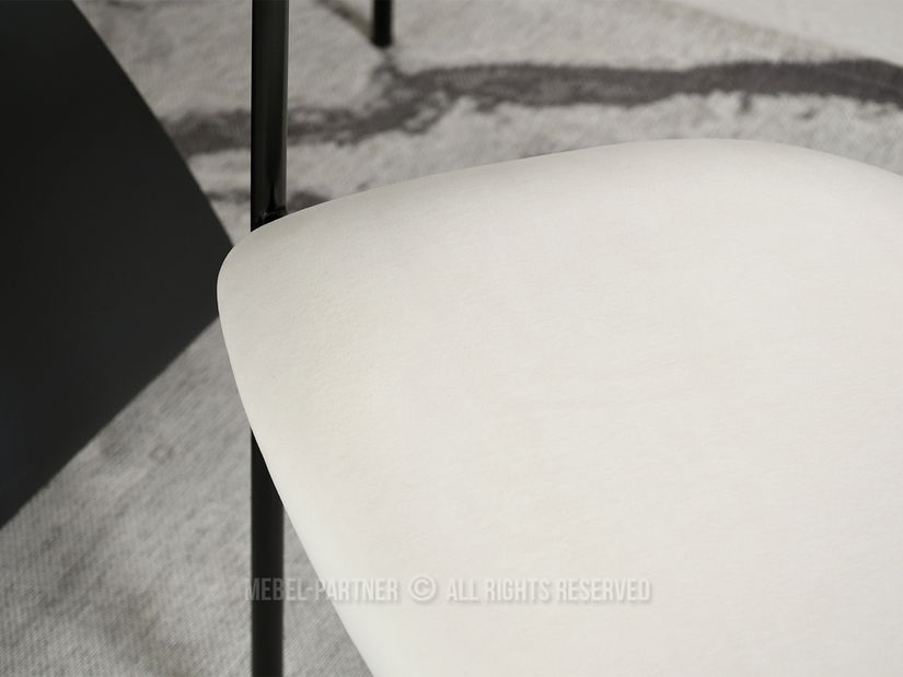 Židle Magnus (krémová + černá)