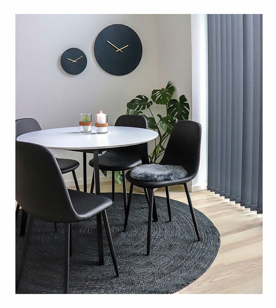 Jídelní židle Sinina (černá)