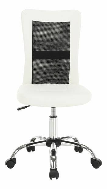 Kancelářské křeslo Indi (černá + bílá)