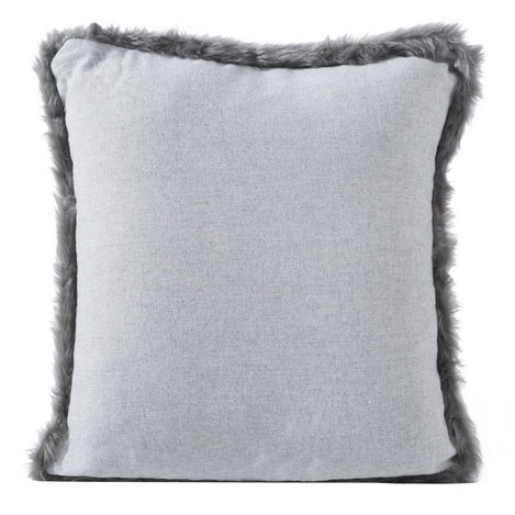 Ozdobný polštář 45x45 cm Jami (stříbrná) (2 ks)
