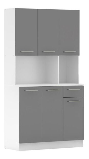 Kuchyňský kout Palermo NEW (bílá + grafit)