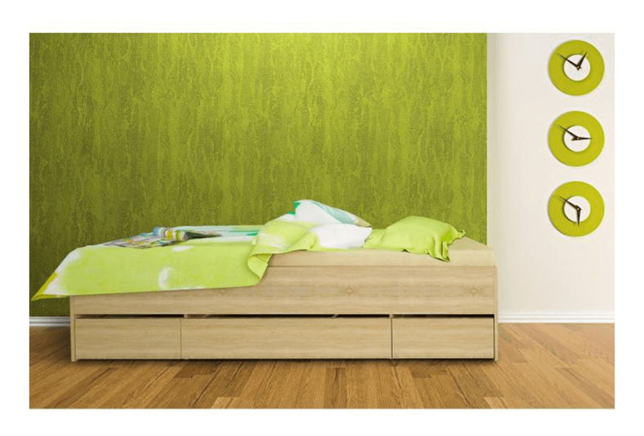 Jednolůžková postel 90 cm Matari (dub sonoma)