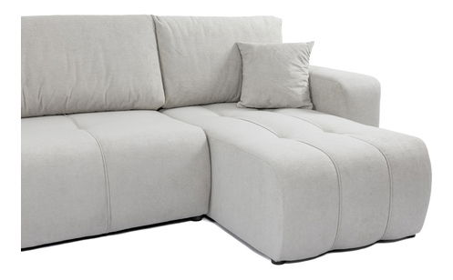 Rohová sedačka Lorew (hořčicová) (s úl. prostorem)