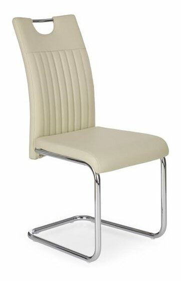 Jídelní židle K258 (krémová)