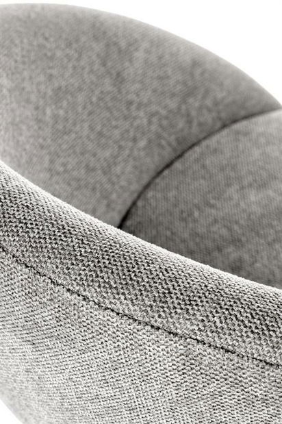 Jídelní židle Kym (šedá + černá)