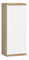 Závěsná skříňka Wren II (dub sonoma + bílá)