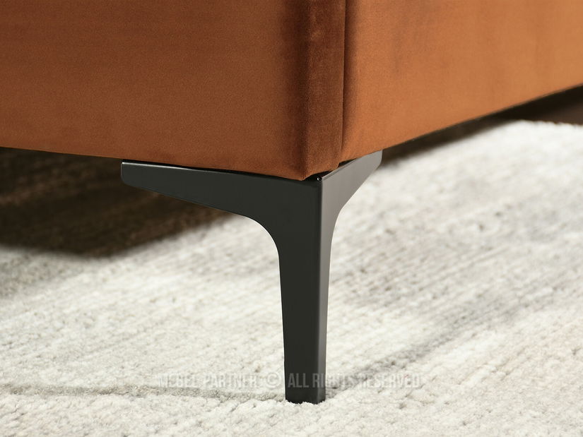 Manželská postel 160 cm Creame 160 (černá)