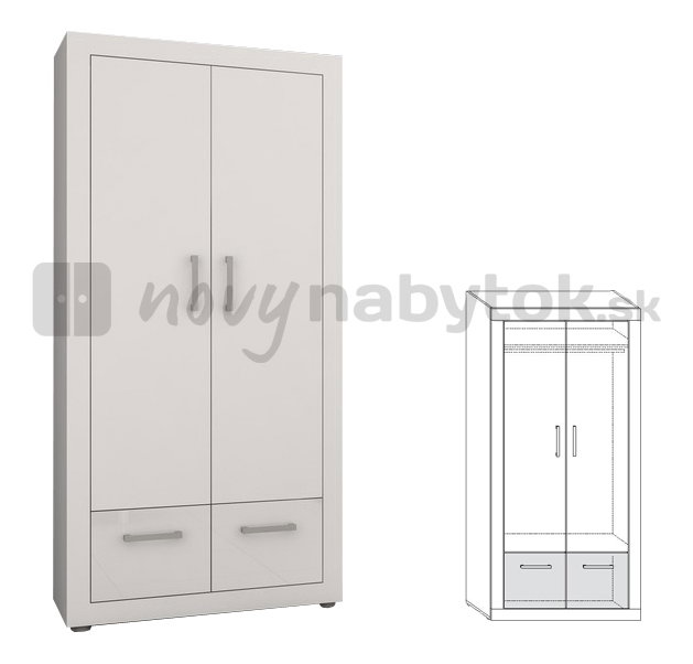 Šatní skříň Verena VIK-05 5