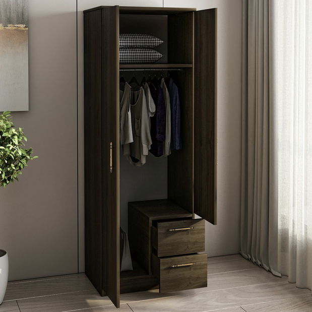 Šatní skříň Meringotka 2 (ořech)