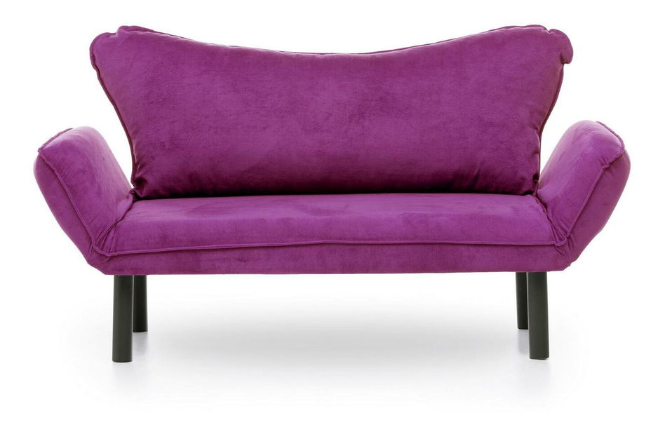 Rozkládací pohovka dvojsed Chatty (fialová)