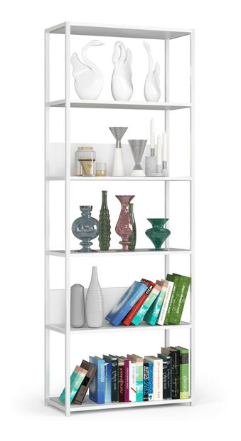 Regál Loriana IV (bílá)