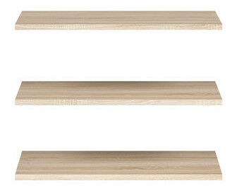 Poličky do šatní skříně BRW Nadir (3 ks.) *výprodej