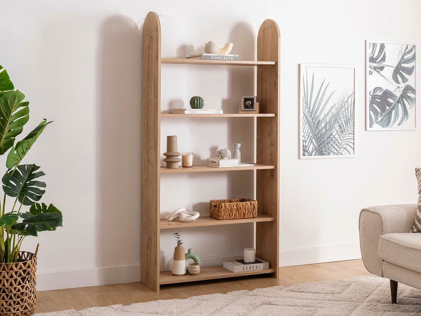 Regál Kakulu 1 (dub safírový + bílá)