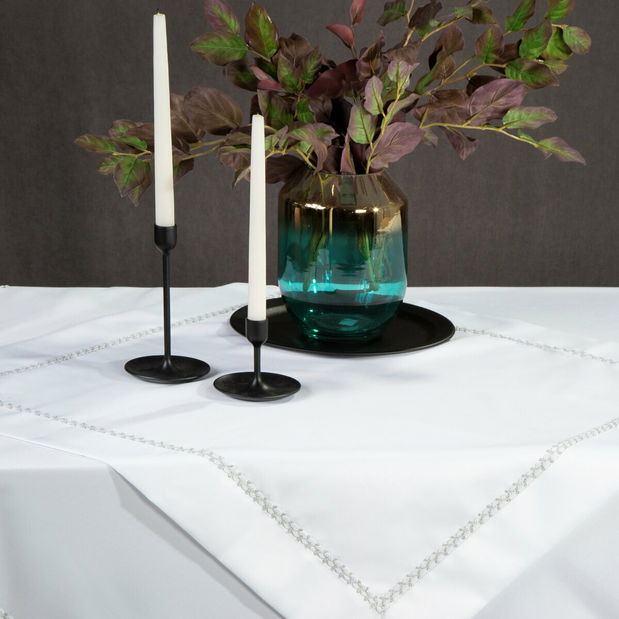 Ubrus Eurofirany Davi (bílá) (1 ks)