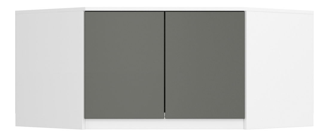 Prodloužení skříně Denominara (bílá + grafit)