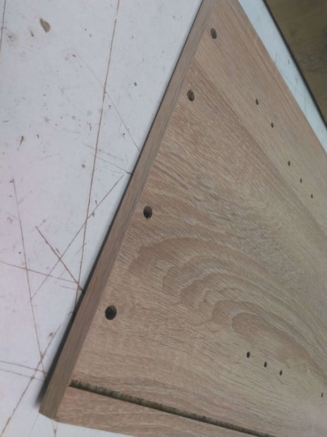 Policová skříň Asista AS 007 dub sonoma *bazar