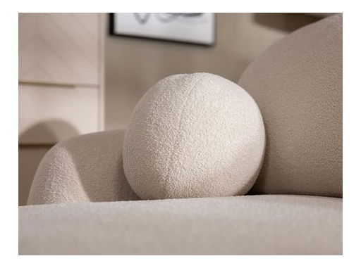 Rohová sedací souprava Monty (krémová)