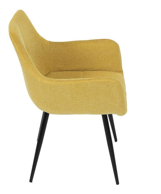 Jídelní židle Deboraluna (žlutá)