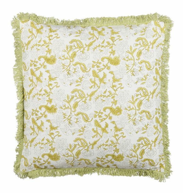 Sada 2 ozdobných polštářů 45 x 45 cm Filix (zelená)