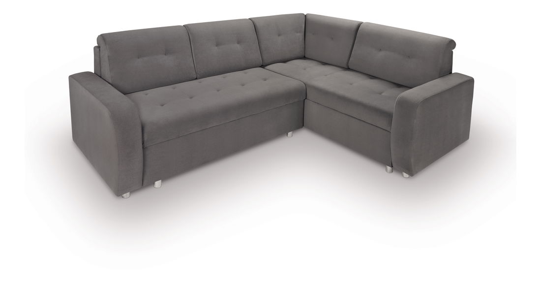 Rohová sedací souprava BRW Willy Lux 3DL RECBKMU (šedá) (P)