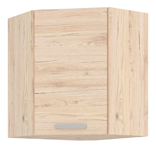 Rohová horní kuchyňská skříňka Bergenia 58 x 58 GN 72 1F (dub bordeaux)