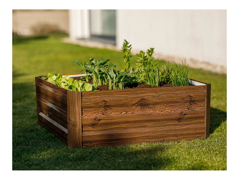 Vyvýšený záhon 3 Naipes (hnědá)