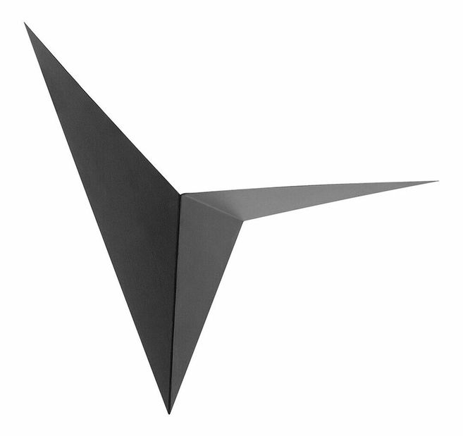 Nástěnná lampa BRIA (kov) (černá)